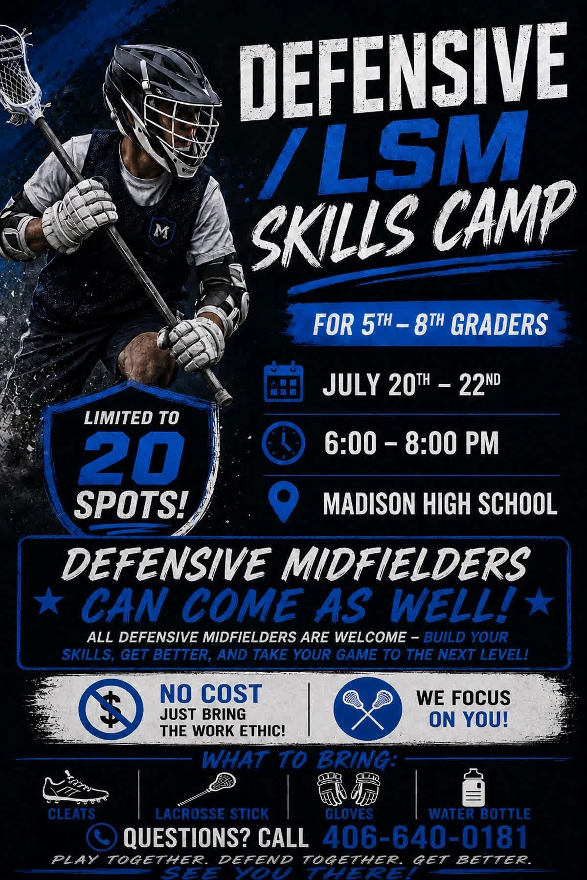 LSM Skills Camp — limited time event flyer
